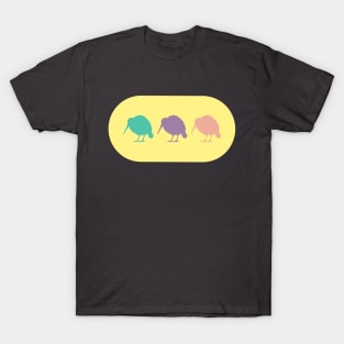 New Zealand Kiwi Bird 3 colors T-Shirt